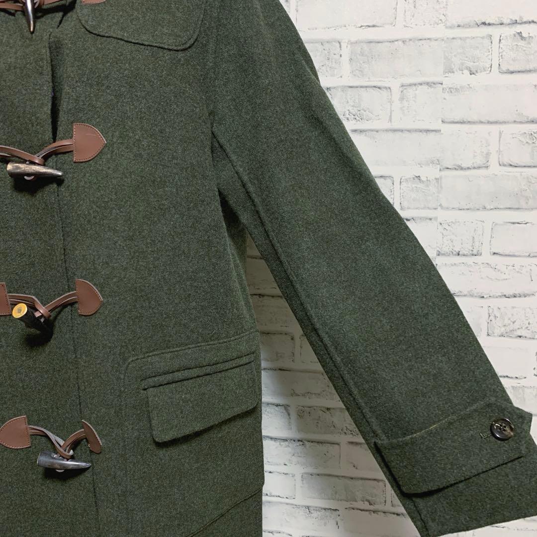 【SCAPA】LODEN-STEINER　ウール　ミンクファー　ダッフルコート