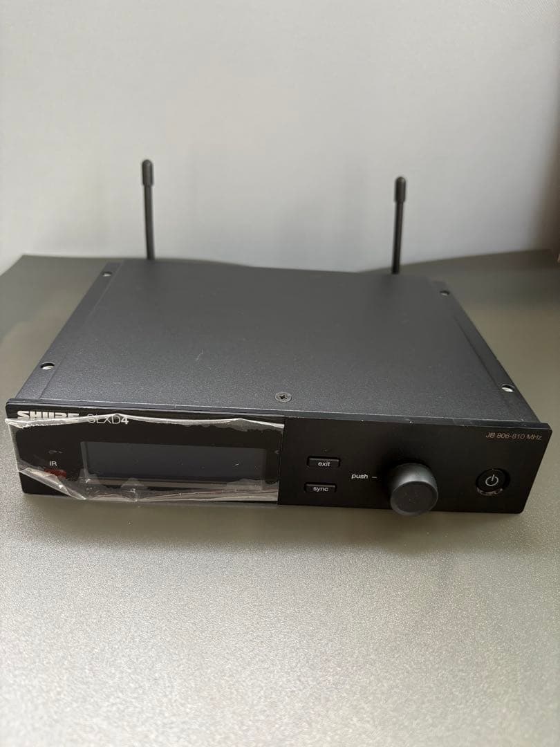 SHURE SLXD4 ets set bag付き　SLXD2マイク付き