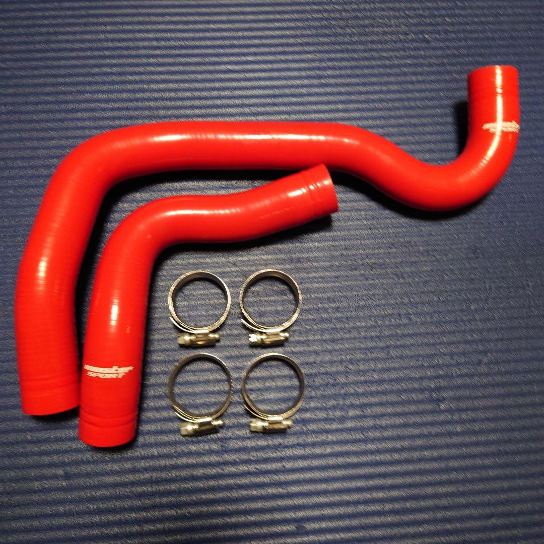 monster SPORT ジムニー JB64W ラジエーターホース 赤