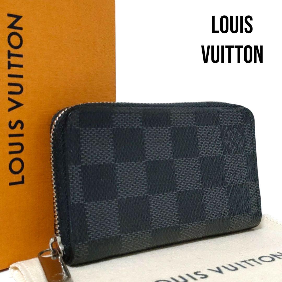 極美品✨ルイヴィトン ダミエグラフィット ジッピーパース ブラック