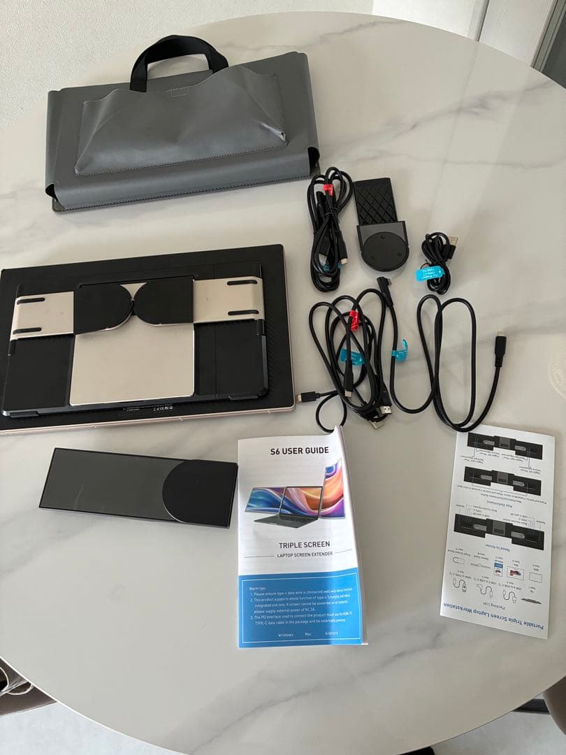 Laptomo トリプルポータブルモニター 15.6インチ