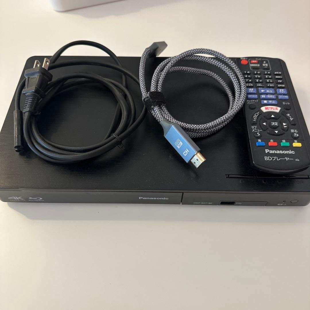 パナソニック DMP-BDT180 Blu-ray 4K 2018製　HDMI
