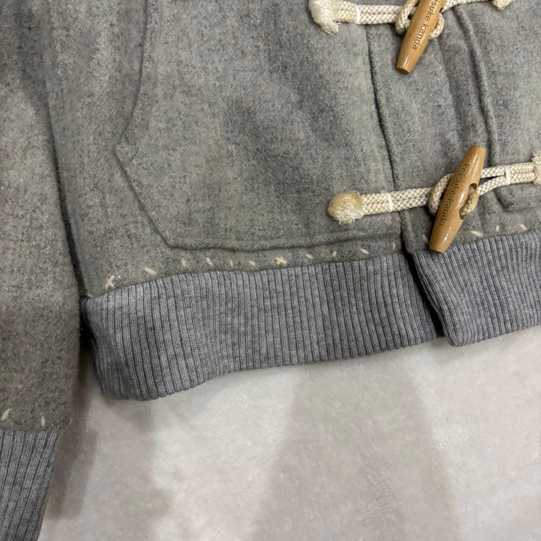 ケイスケカンダ　keisuke kanda ダッフルコート　グレー