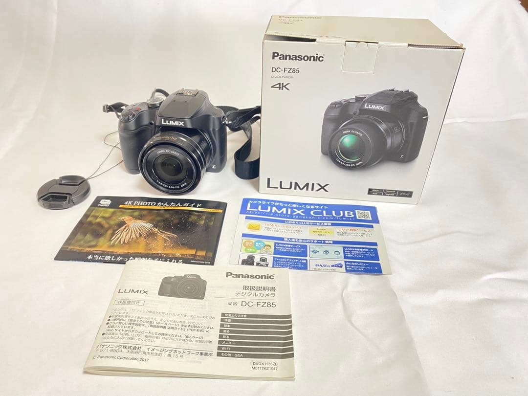 【美品・完動品】パナソニック LUMIX DC-FZ85 4Kカメラ　箱・付属品