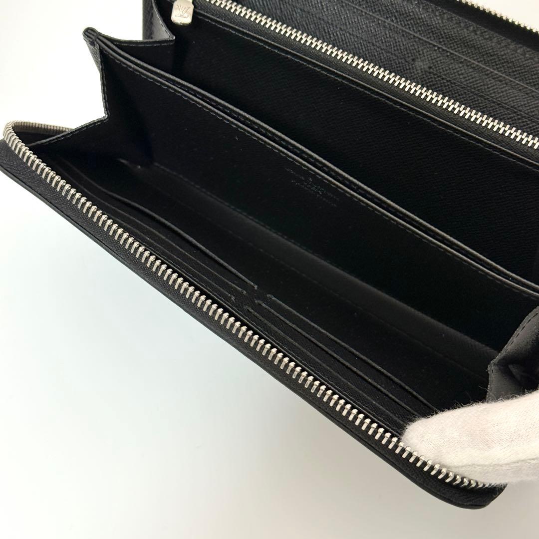 美品 ルイヴィトン エピ ジッピーウォレット 長財布 ラウンドジップ ブラック