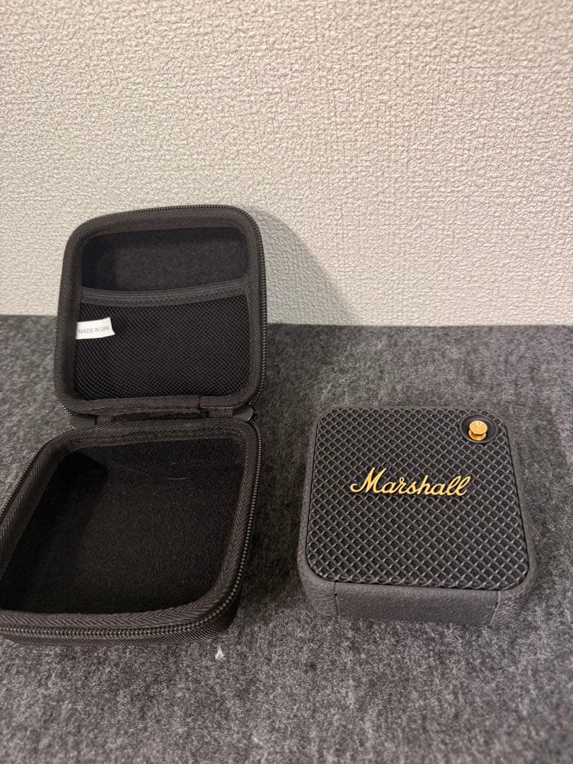 Marshall Willen ワイヤレスポータブル防水スピーカー　ケース付き