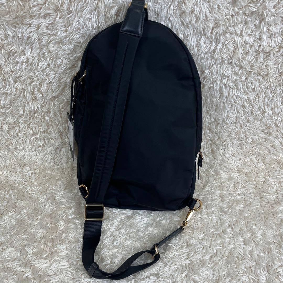 美品✨TUMI トゥミ　ナイロン　クロス　ボディバッグ　ゴールド金具