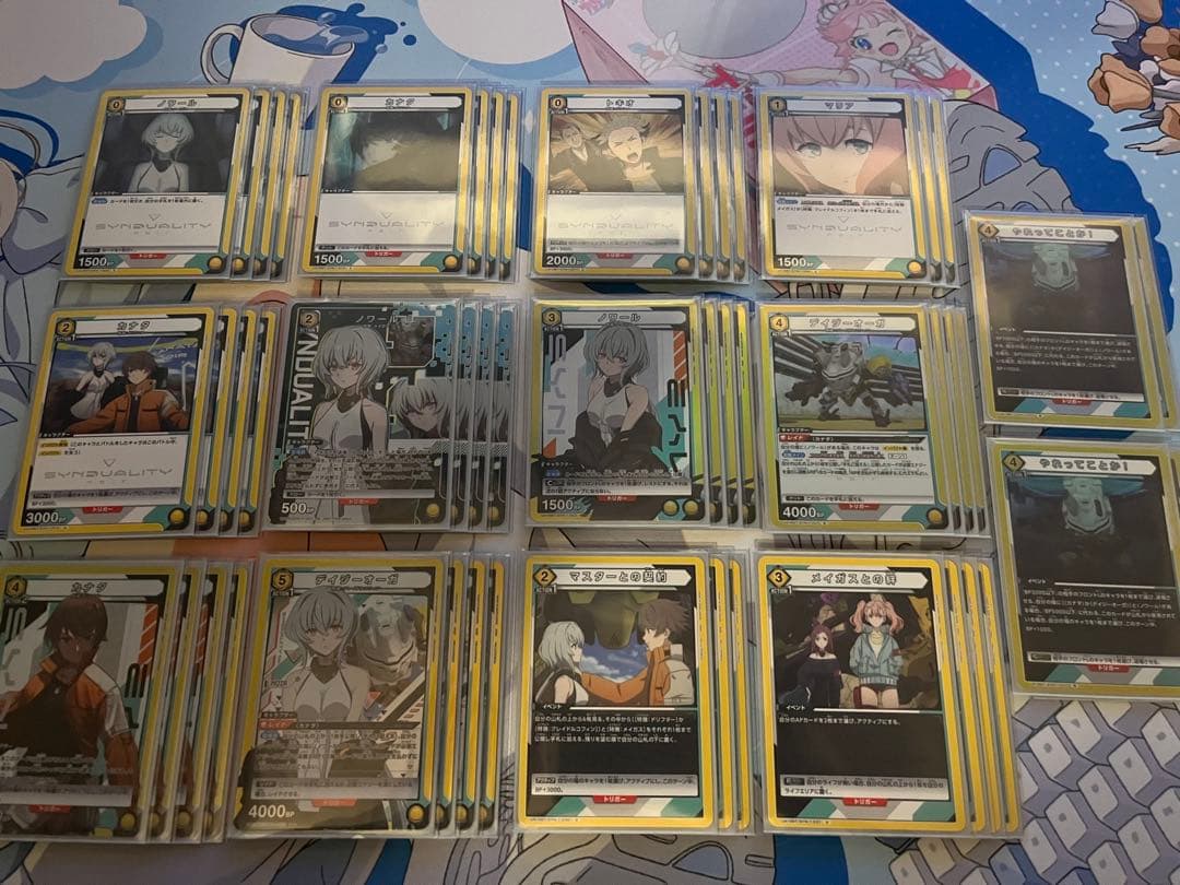 【UNION ARENA】カナタ・ノワール デッキ SR以下4コン付き