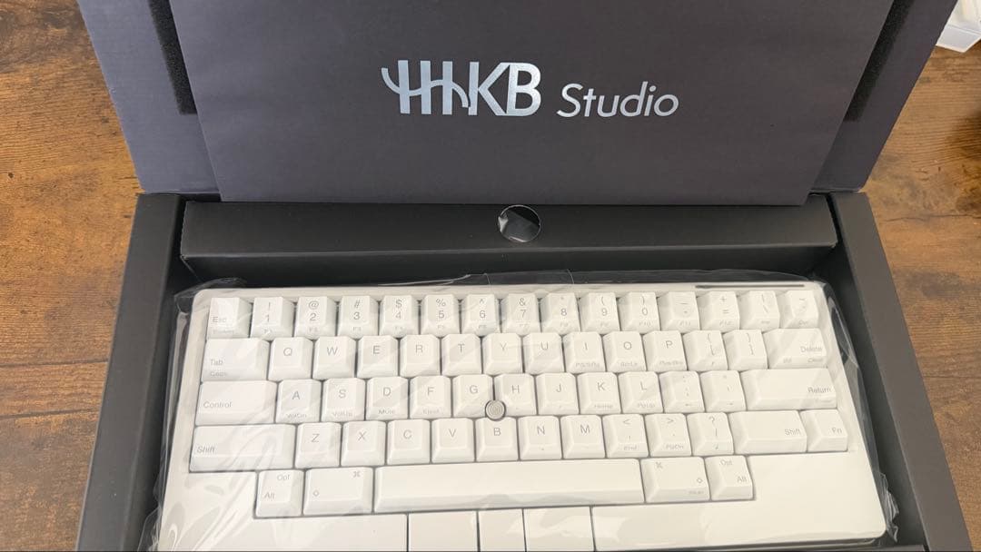 【新品未使用】HHKB Studio 英語配列 雪 【付属品付き】