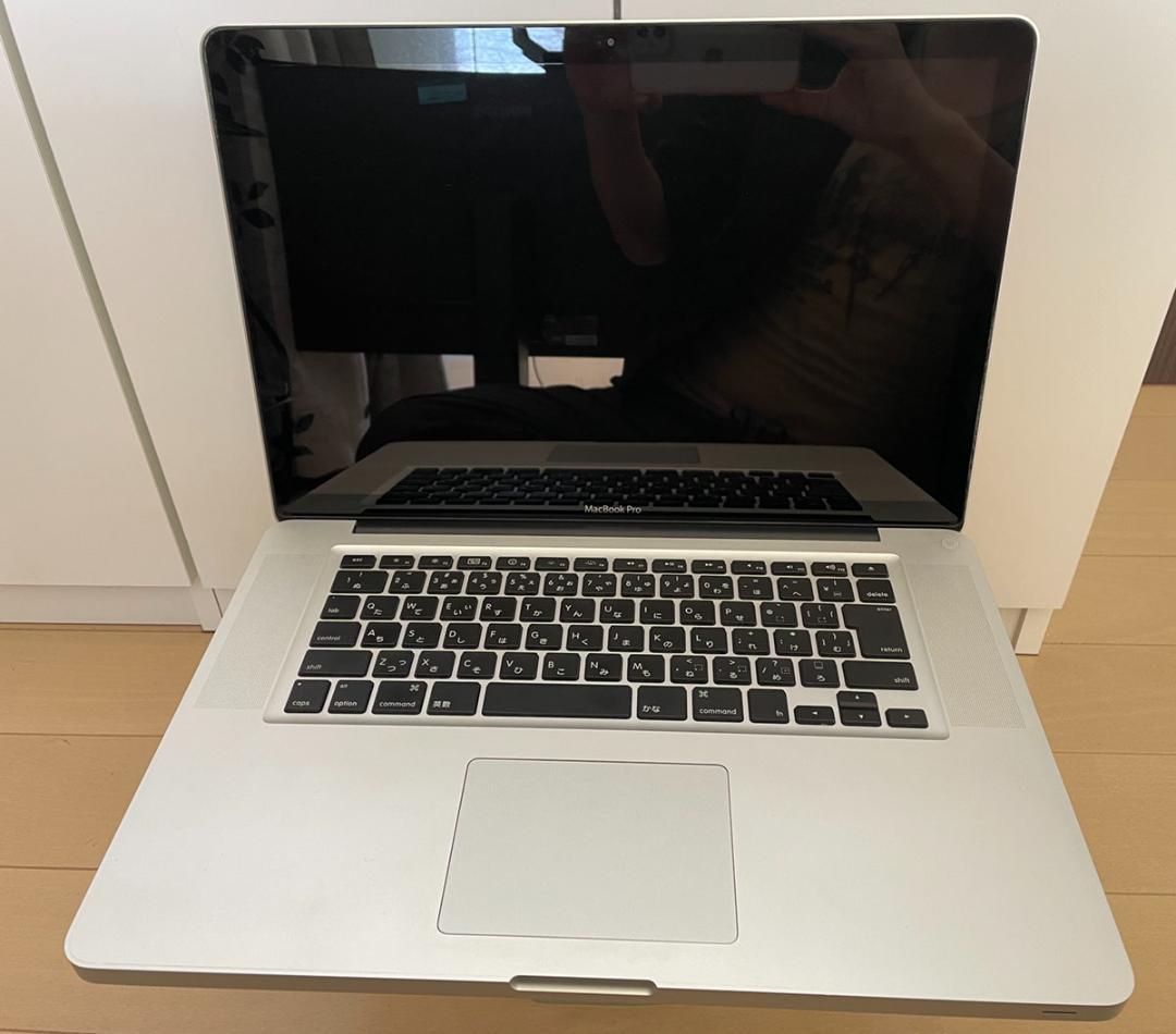 【ジャンク】MacBook Pro 15インチ 2010 Core i7 4GB
