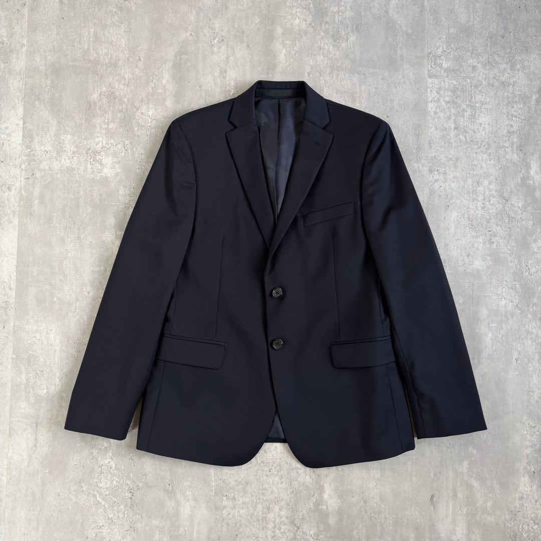 未使用品 ローレンラルフローレン ウールセットアップスーツ ネイビー レディース