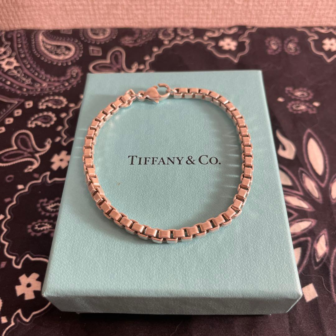 Tiffany&Co. ベネチアンチェーンブレスレット　シルバー925