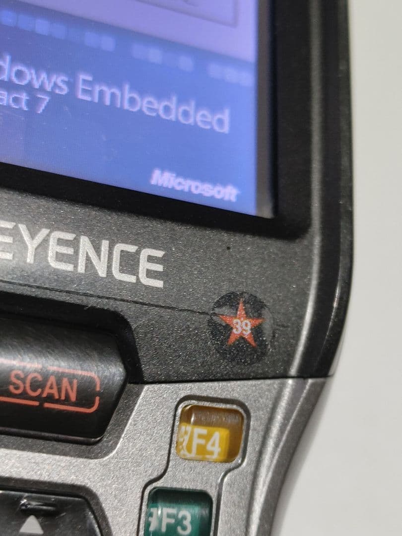 【美品・通電確認済】キーエンス BT-W85 ハンディターミナル 　39