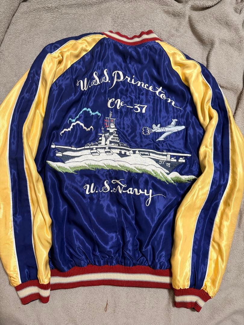 未使用近 ２面用 テーラー東洋 ワシ USA SHIP 日本限定 スカジャン