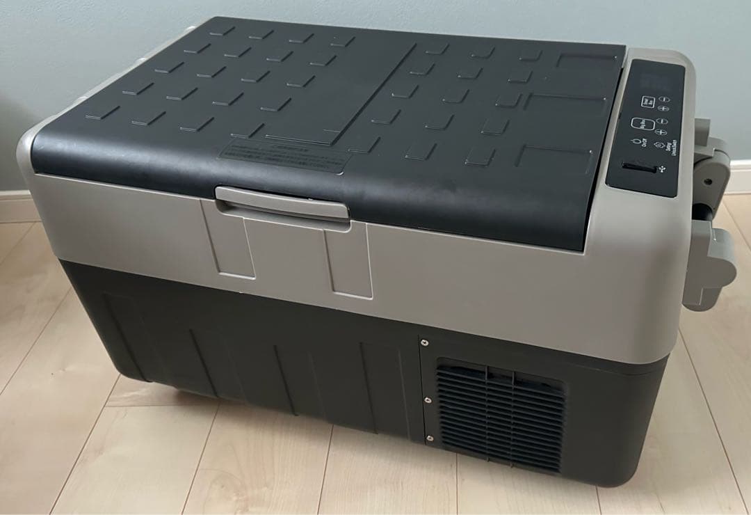 SUNPIE 車載用冷蔵庫 30リットル 2室 独立温度設定 コンプレッサー式