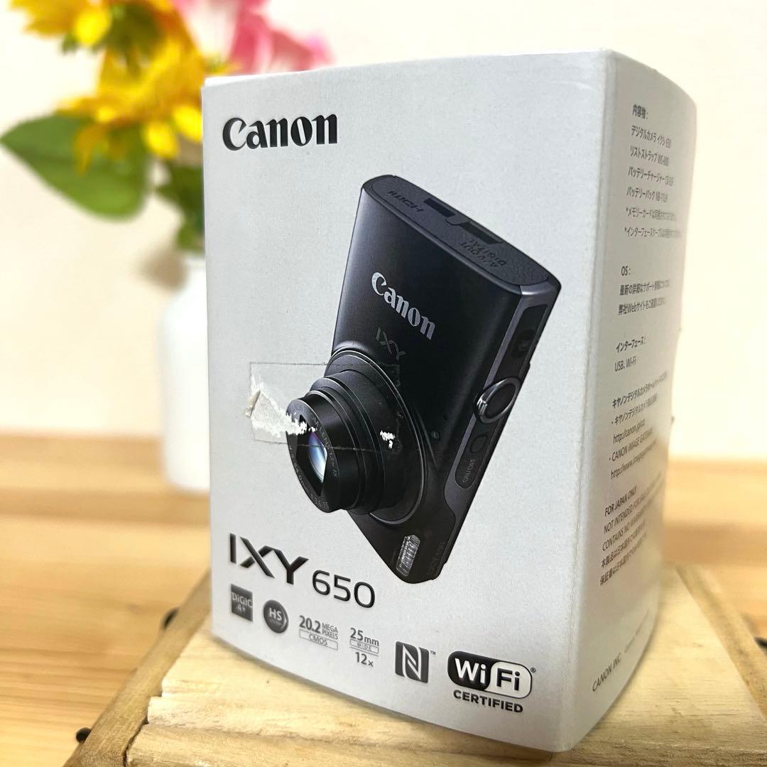入手困難　Canon IXY 650 コンパクトデジタルカメラ　シルバー