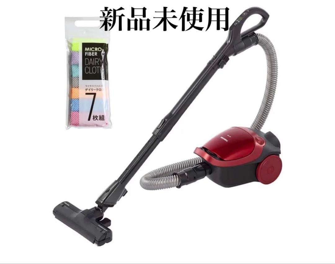 東芝 紙パック式クリーナー 掃除機 グランレッド VC-PH9 定価20800円