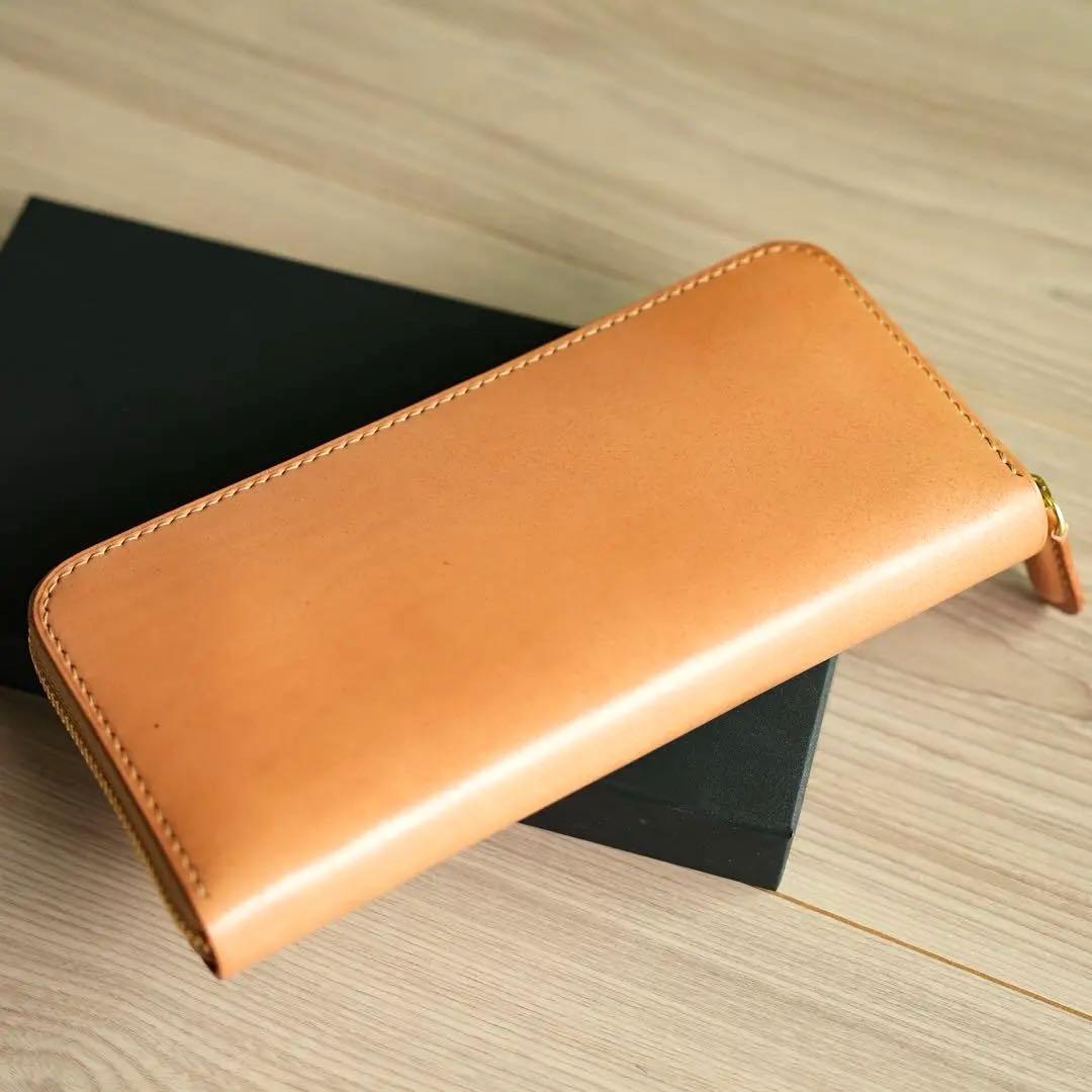 ONES WORKER コードバン ラウンドファスナー長財布