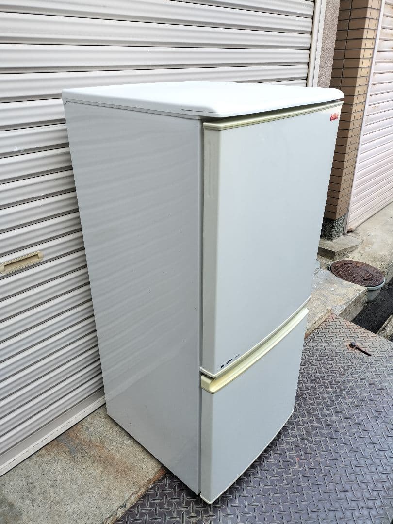 SHARP 冷蔵庫 SJ-14RC-W 137L 2ドア冷蔵庫 ホワイト