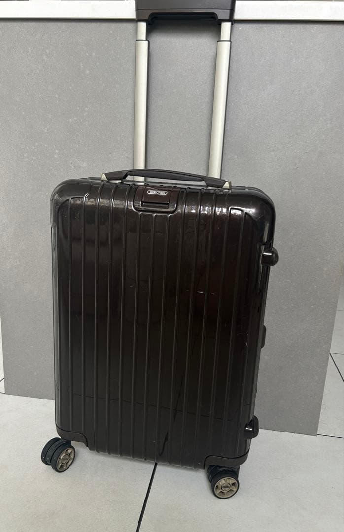 【メル様】RIMOWAサルサデラックス４輪_32㍑（チョコブラウン）機内持込可