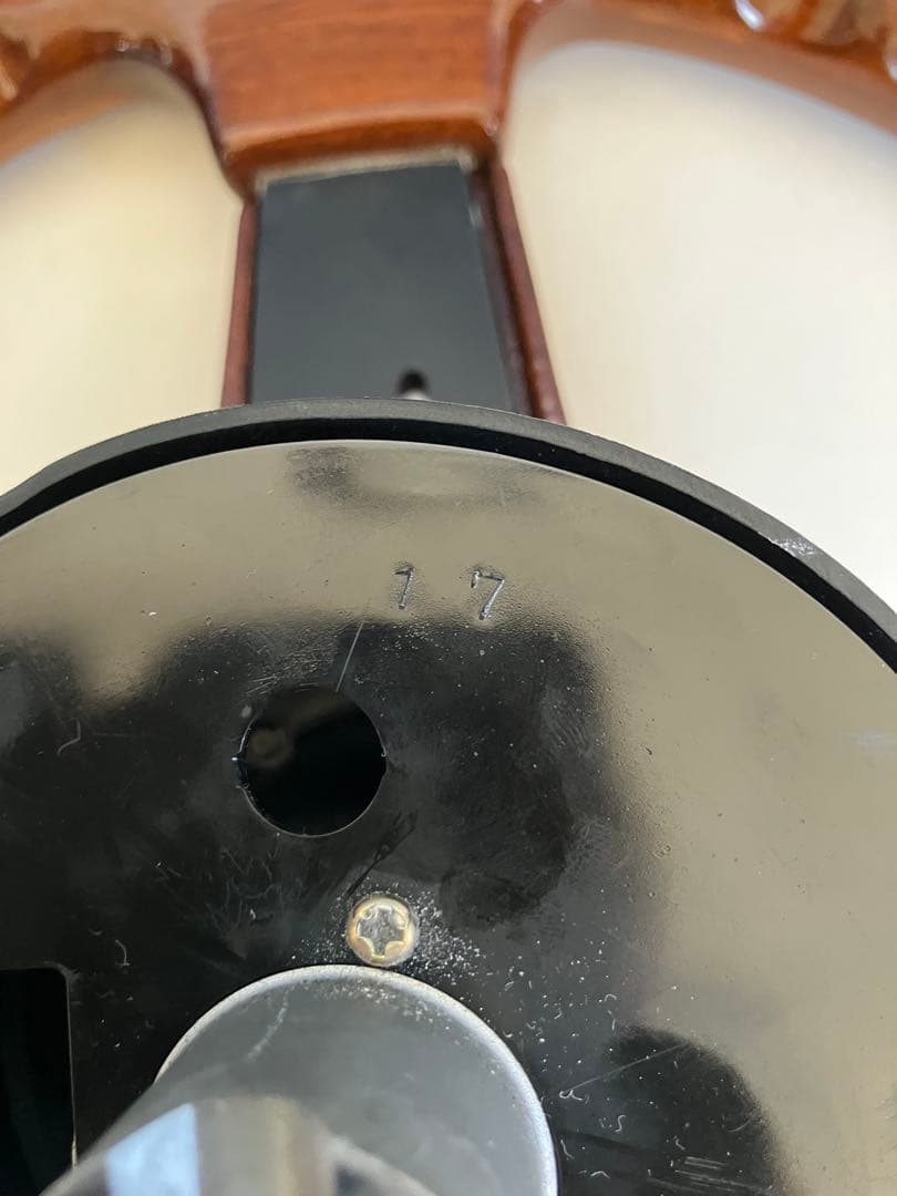 イタルボランテ italvolanti ウッド ステアリング 350mm