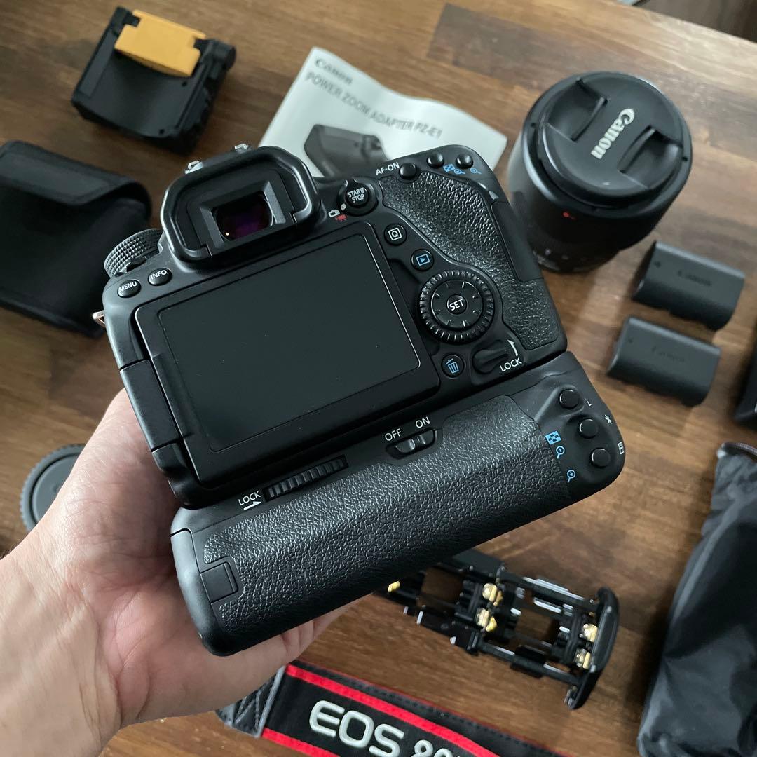 [ピーム]Canon EOS 80D デジタル一眼レフカメラ+レンズ2個