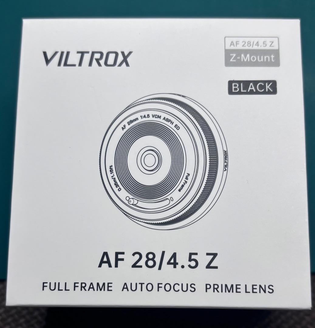 VILTROX AF 28mm F4.5 Zマウント