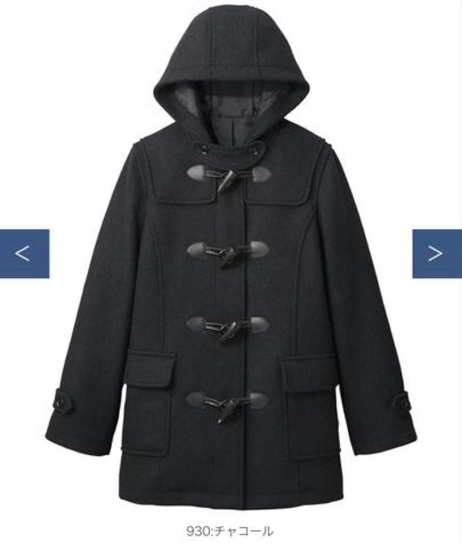 EASTBOY アンゴラ入りダッフルコート9号 美品