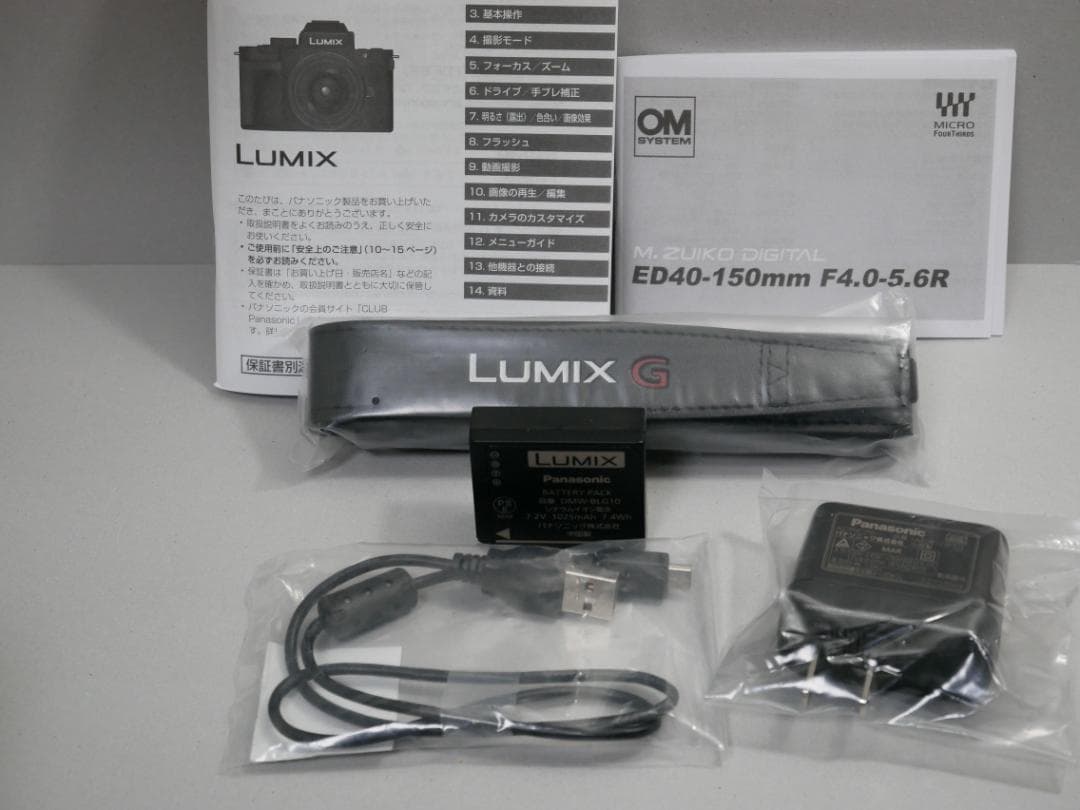 ★★美品・完動品★パナソニックLUMIX DC-G100とレンズ２本付★★