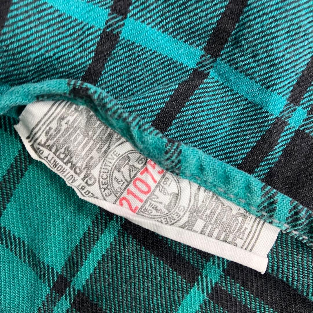 JOE MCCOY フランネルシャツ ブルー VINTAGE リアルマッコイズ