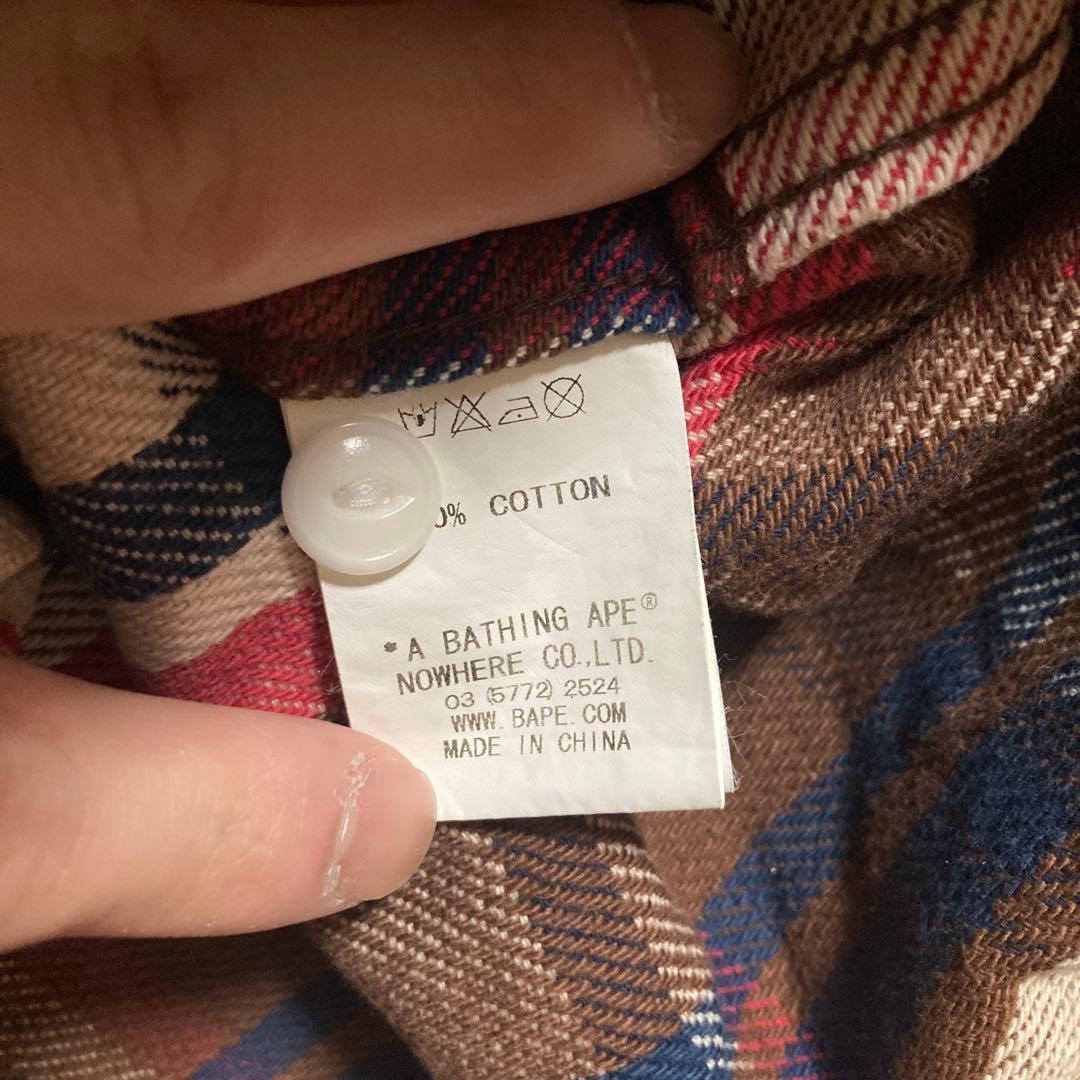 アベイシングエイプラブジェネネルシャツ