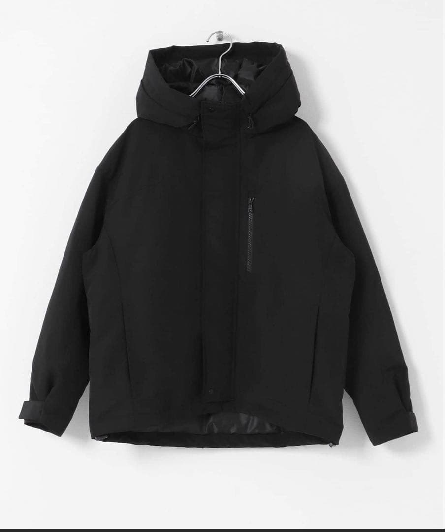 URBAN RESEARCH Sonny Label フーディダウンジャケット黒