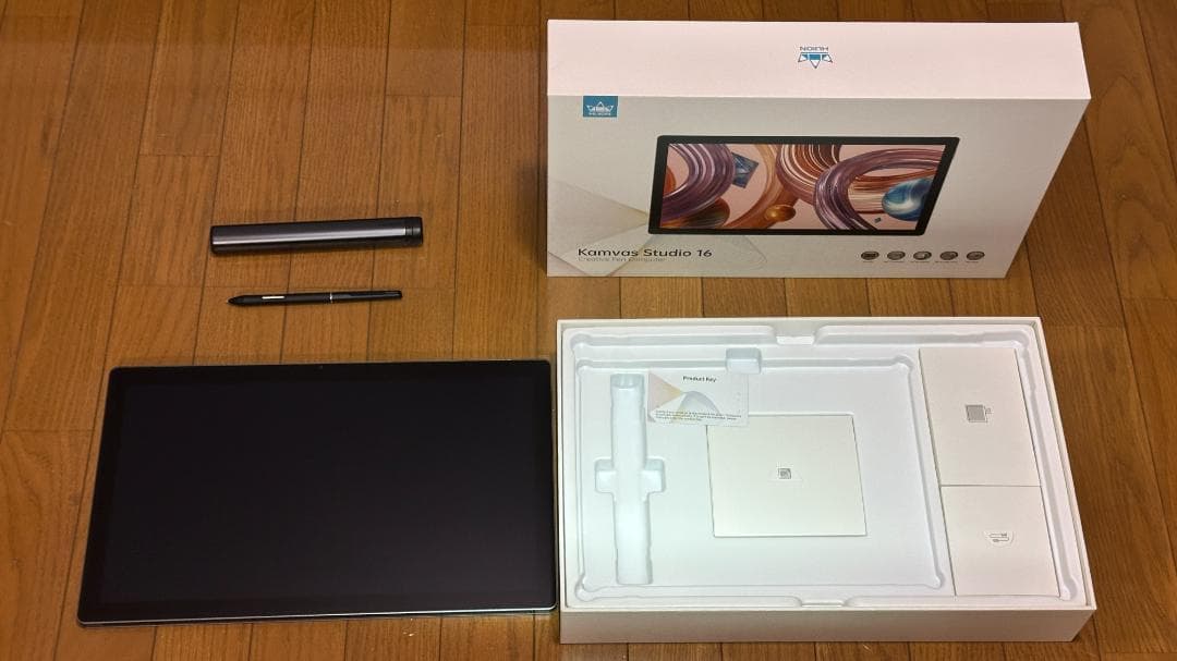 Windowsタブレット本体 huion kamvas studio 16