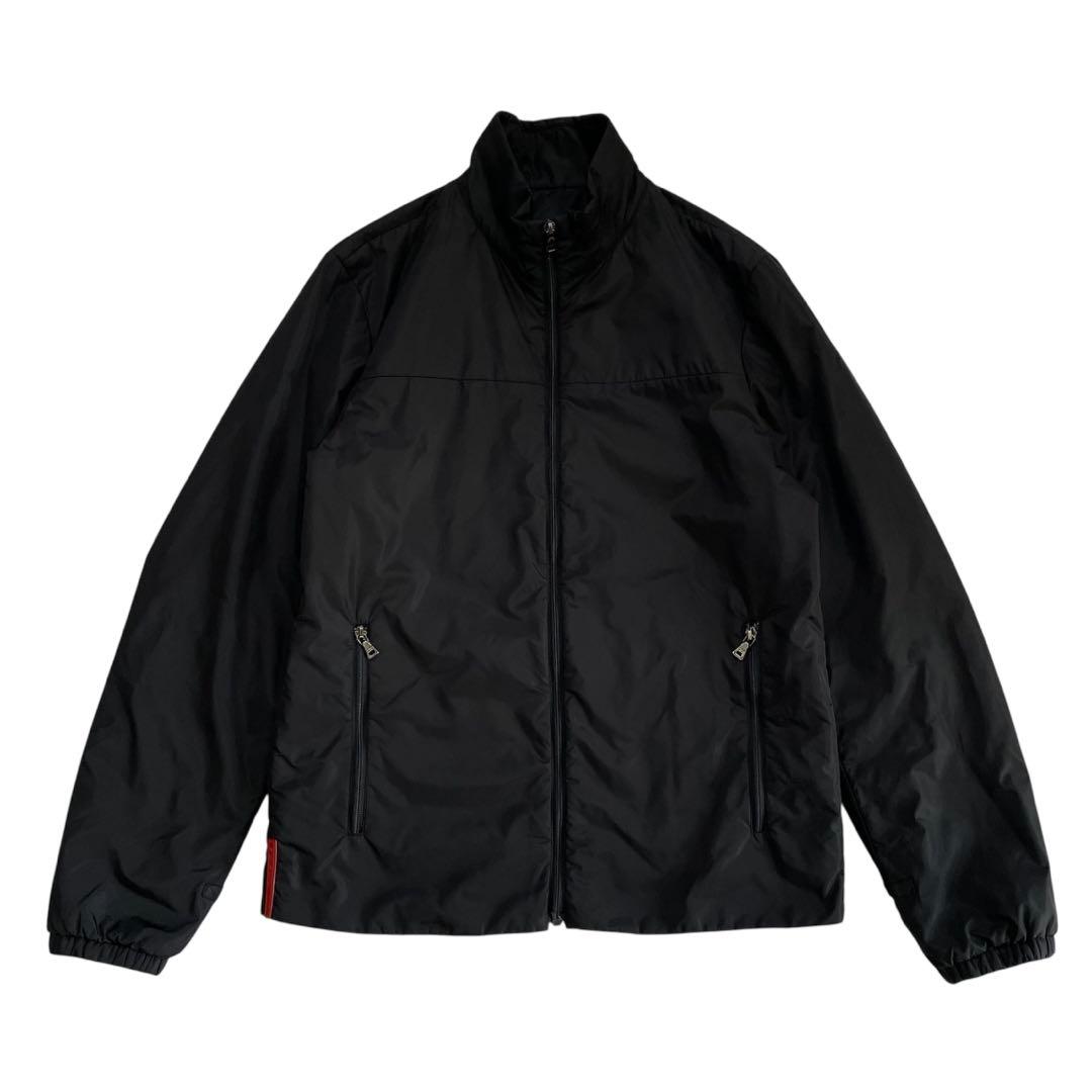 PRADA SPORT 中綿 ナイロンジャケット 黒 48