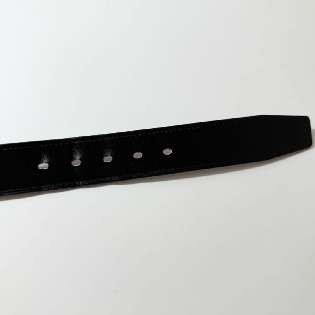 エルメス　HERMES リバーシブルベルト ネイサン　32 Hロゴ　レザー