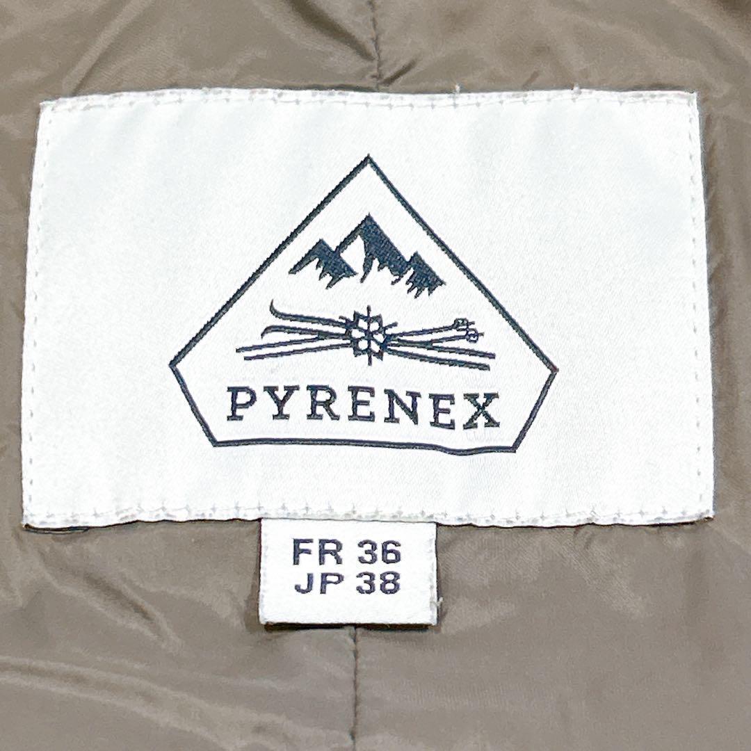 新品同様✨️ ピレネックス　グルノーブル　ダウンコート　ファー　38