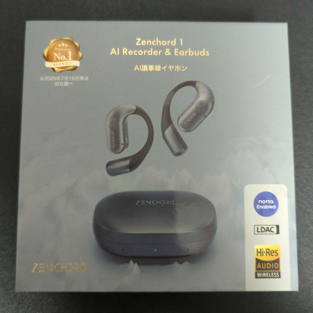 Zenchord 1 ワイヤレスイヤホン グレー