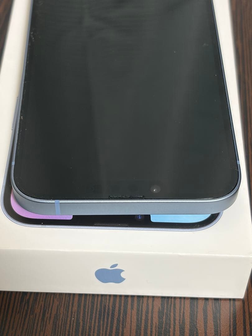 iPhone 14plus 256GB ブルー SIMフリー　美品