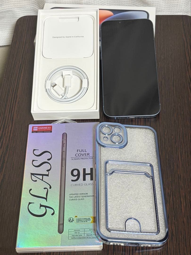 iPhone 14plus 256GB ブルー SIMフリー　美品