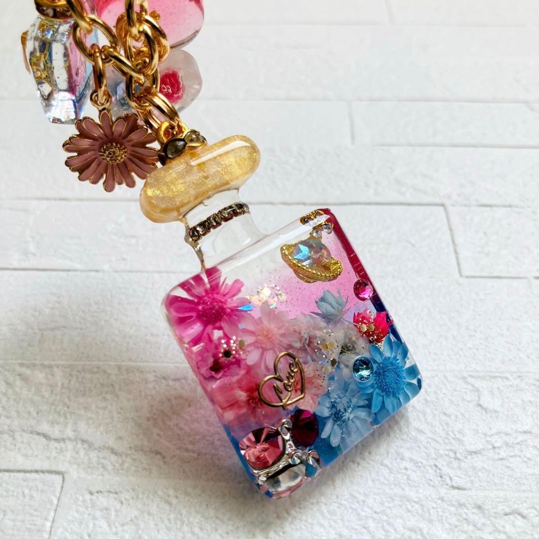 ☆Fivepeacelove☆ページ　名入れチャームレジンキーホルダー5点