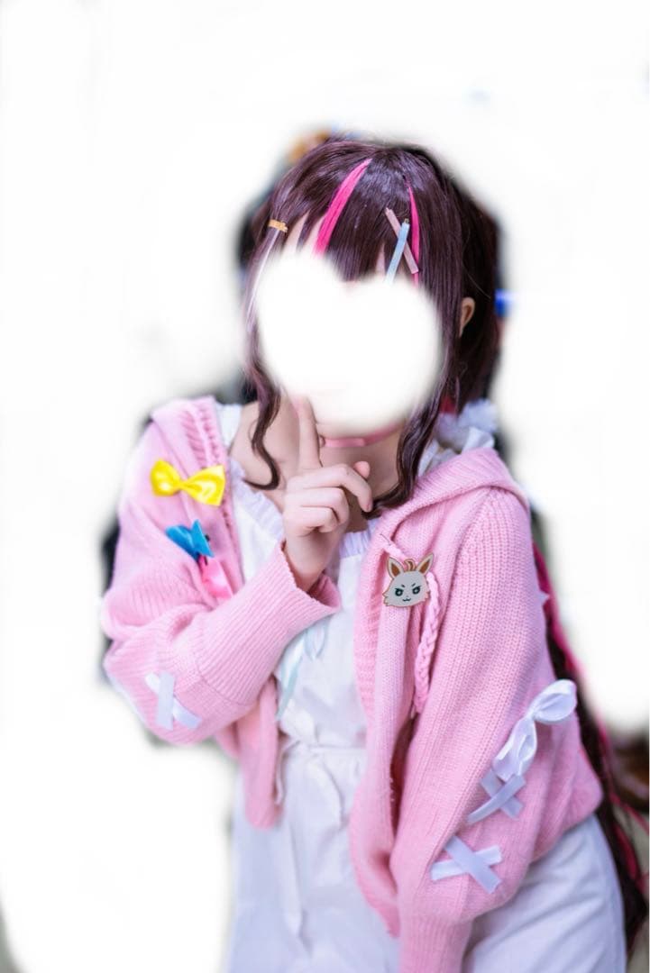 ホロライブ　AZKi 通常 私服コスプレ衣装　ウィッグ　靴　フルセット