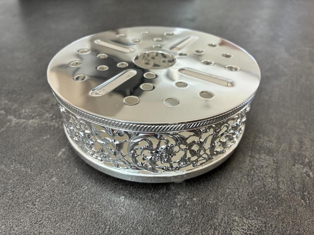 未使用品✨早川シルバー製 銀メッキ仕上げ ポットウォーマー