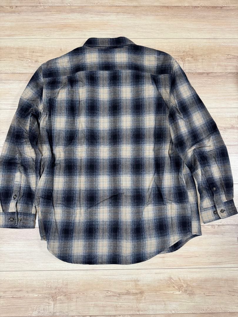 carhartt ネルシャツ オンブレチェック