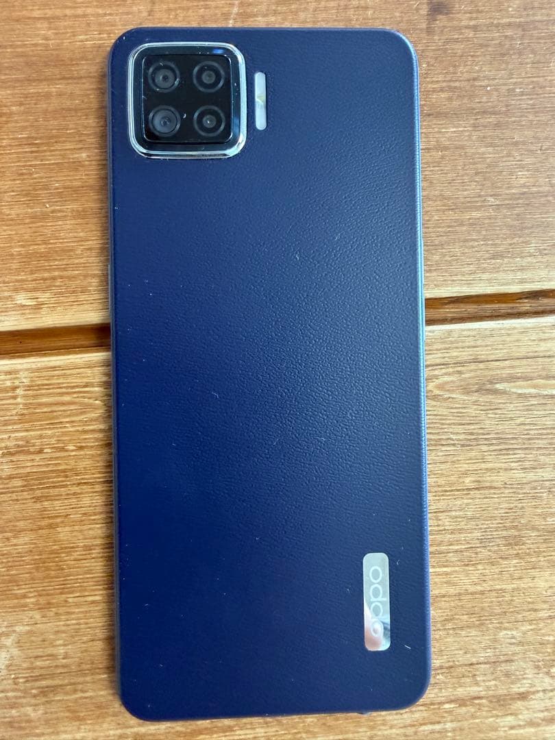 Oppo A73 スマートフォン ネイビーブルー