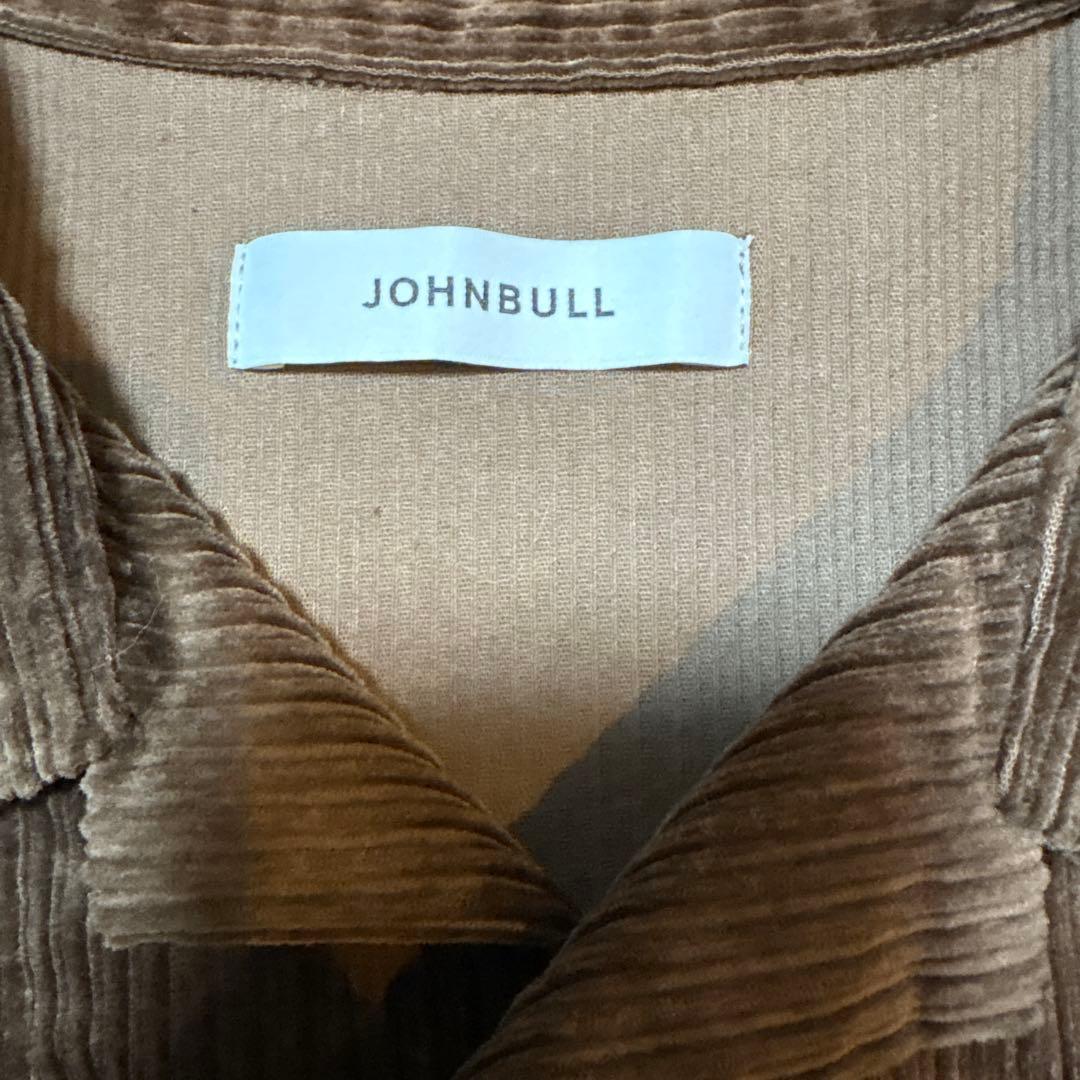 JOHNBULL コーデュロイシャツ オープンカラーシャツ シャツジャケット