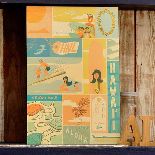 《Nick Kuchar 》ニック・カッチャー ANAオリジナル　ハワイ