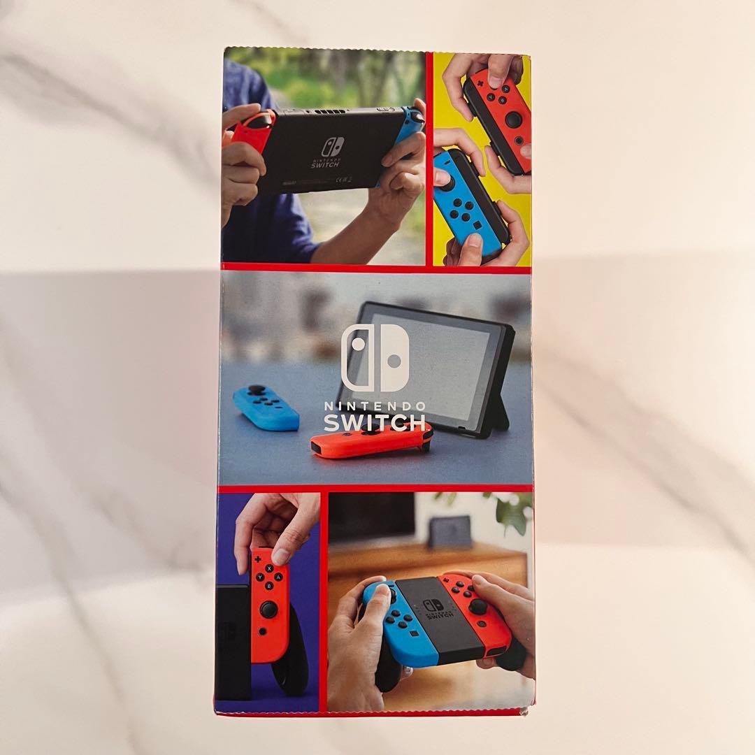 目立つ傷なし・完品Nintendo Switch 本体 (ネオンブルー/レッド)