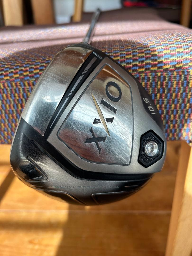 ゼクシオ10 X ドライバー　ミヤザキシャフトSR ヘッドカバー付