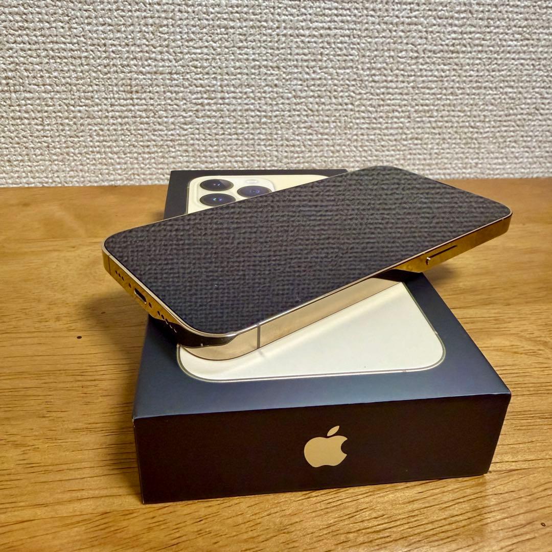 美品 iPhone13Pro ゴールド 256GB SIMフリー 付属品あり
