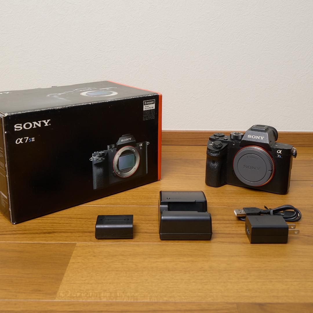 【すし】SONY α7S II 本体 バッテリー・充電器付き